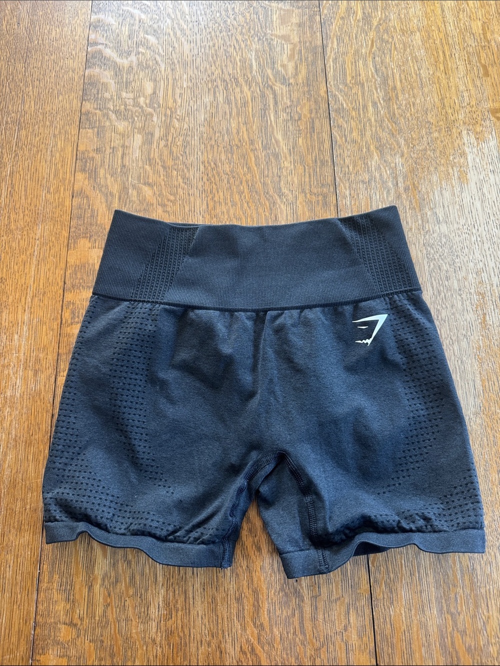 Gymshark Black Seamless High-Waist Bike Shorts